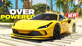 The NEW Ferrari F8 Spider is OVERPOWERED in The Crew Motorfest...