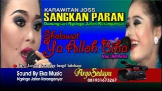 Talu Burdah Sholawat Ya Alloh Biha karawitan Sangkan Paran Joss Gandos