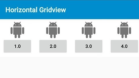 How to create Horizontal GridView in Sketchware