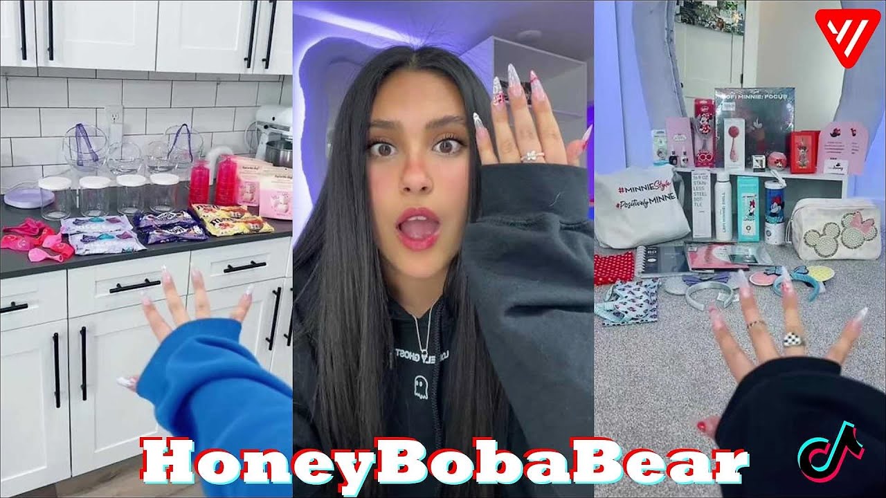Best HoneyBobaBear TikTok 2023 Honey Boba Bear TikTok Cleaning 2022