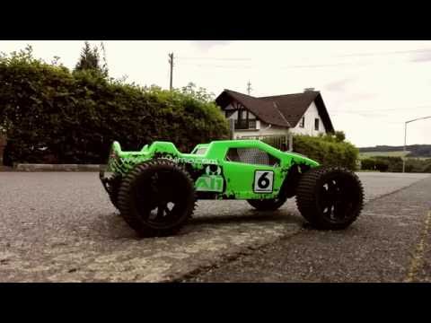 AB Absima AT1 Truggy Brushless - YouTube