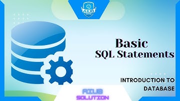 Basic SQL Statements | Database | Oracle | Bangla Tutorial | AIUB SOLUTION