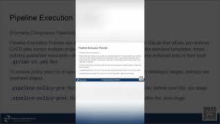 GitLab Security: New Pipeline Execution Policies #shorts
