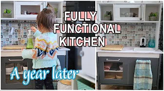 UPDATED FUNCTIONAL KITCHEN & TIPS FOR SUCCESS! | Montessori Functional Kitchen | Montessori at Home