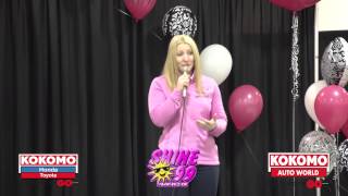 Celebrity Pippa Mann spreaking at the Shine99 Kokomo Woman's Fair 2015 Net Worth