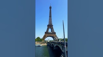 The Eiffel Tower angle nobody films 🗼#shorts #eiffeltower #paris4k #paristravel
