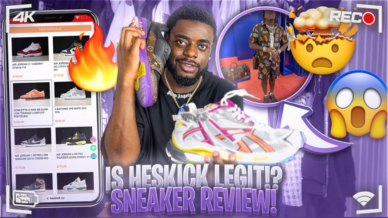 IS HESKICKS LEGIT!? SNEAKER REVIEW (PART2) YouTube