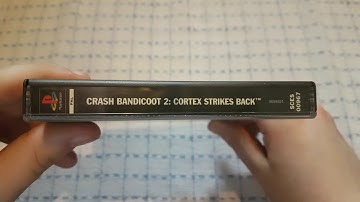 Crash Bandicoot 2 Cortex Strikes Back PS1 Unboxing