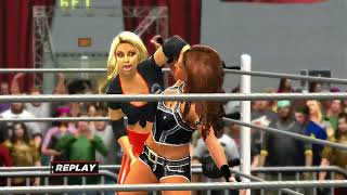 WWE 13 - Trish Stratus vs Eve Torres - WWE Divas Championship Match: [OTE] Survivor Series 2011 screenshot 4