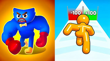 Tall Man Run vs Punchy Race💥 EPIC SpeedRun Challenge - All Levels Unlocked (Android,iOS)