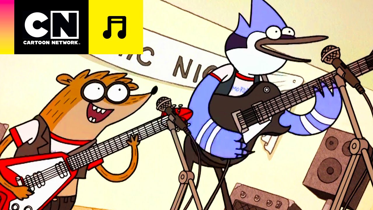 Mordecai e Rigby  Apenas um show, Desenhos, Desenhos cartoon network