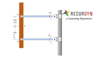 [RecurDyn e-Learning] Dynamics - Dynamics of Rigid Bodies 11