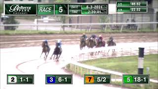 RACE 5 PROGRAM 6-3-2021