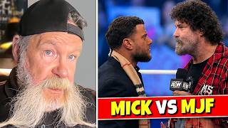 Mick Foley vs MJF was GREAT!