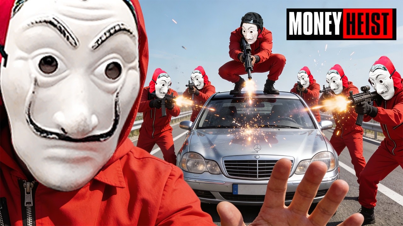 PARKOUR VS MONEY HEIST! 6 | BAD GUYS: NO ESCAPE, Ambushed on the Highway (BELLA CIAO) Epic POV