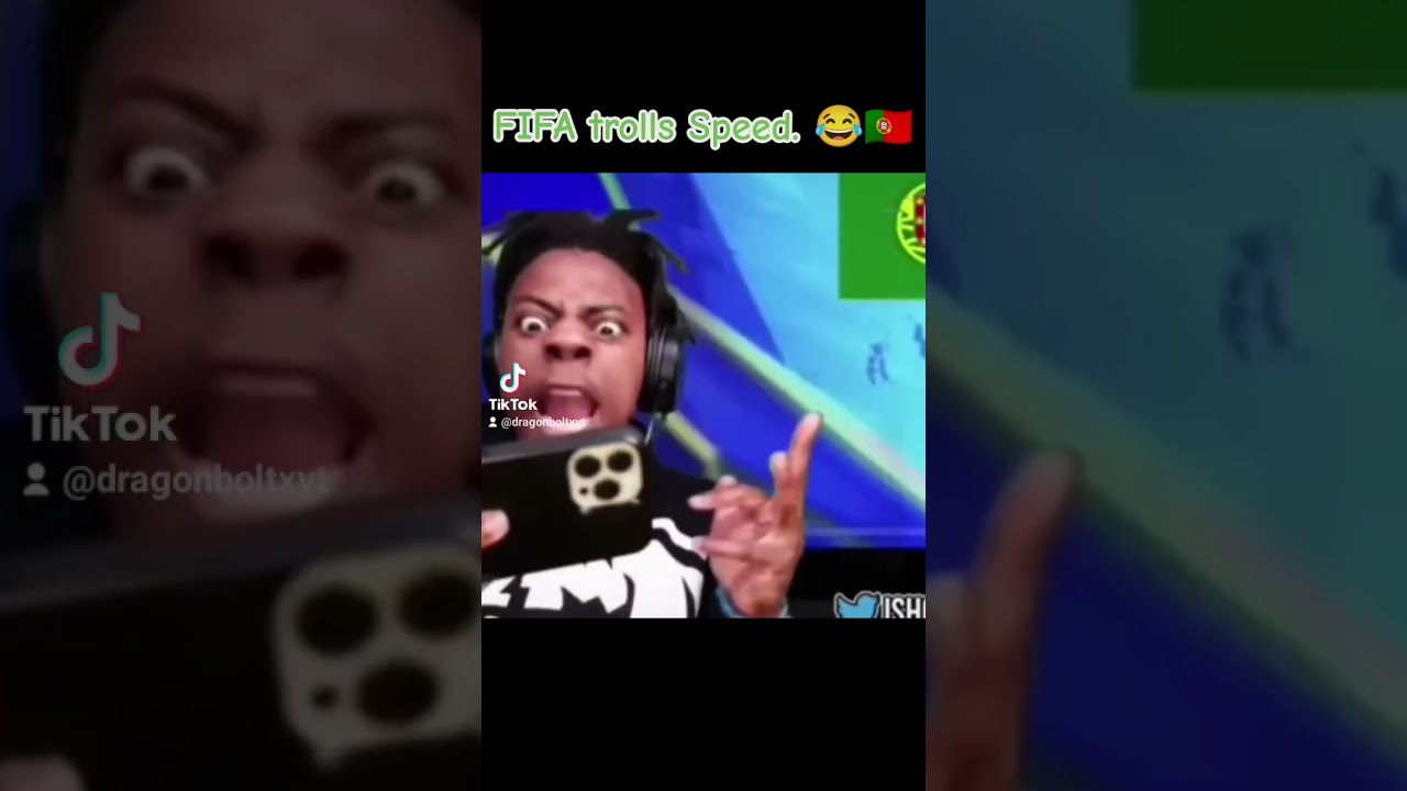 FIFA trolls Speed. 😂🇵🇹 