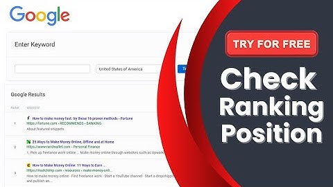 How to Check Article ranking in google | Keyword ranking checker Online Tool | Aitech97