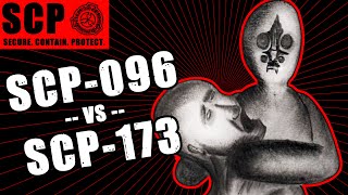 Scp 096 Vs Scp 173 Illustrated Termination Attempt Youtube