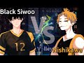 The Spike Volleyball . 3x3 . Black Siwoo Vs Nishikawa | Full Gameplay | The Spike Mobile Version