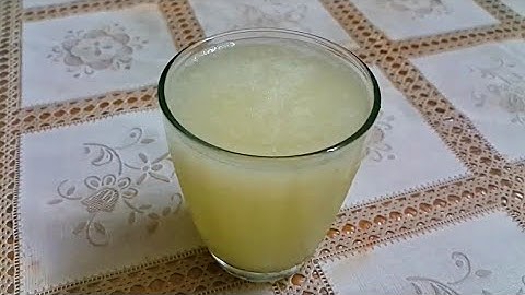 Nước ép lê - How to make Pear juice