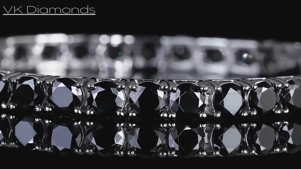 Black Moissanite Bracelets