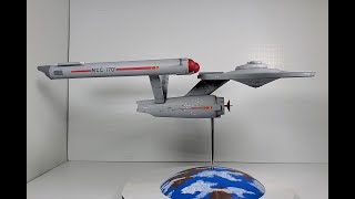 Building The AMT 50th Anniversary Star Trek TOS Enterprise