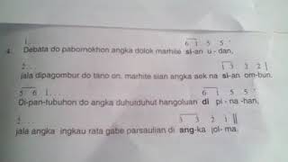 Baritahononku Ma hataMi Tuhan... Psalmen 1A Thn A,B,C Edisi Perayaan .Batak Toba do=a 2/4