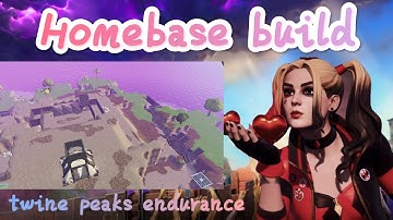 Homebase Low budget build fortnite stw afk twine endurance