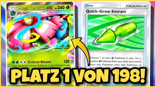 MEGA-BISAFLOR zerschlägt ALLES! 😱 SOLO Turnier-Siegerdeck! | Pokemon TCG Pocket