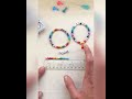 DIY Enamel Candy Disc Name Bracelet with WomanShopsWorld