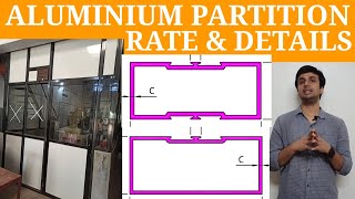 Rate and Details of Aluminium Partition | Office Partition | Industrial Partition | Glass Partition