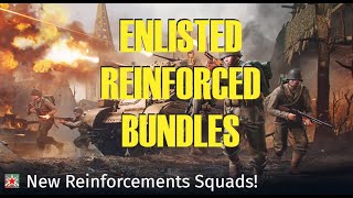 Enlisted Reinforced Bundles on Gaijin.net