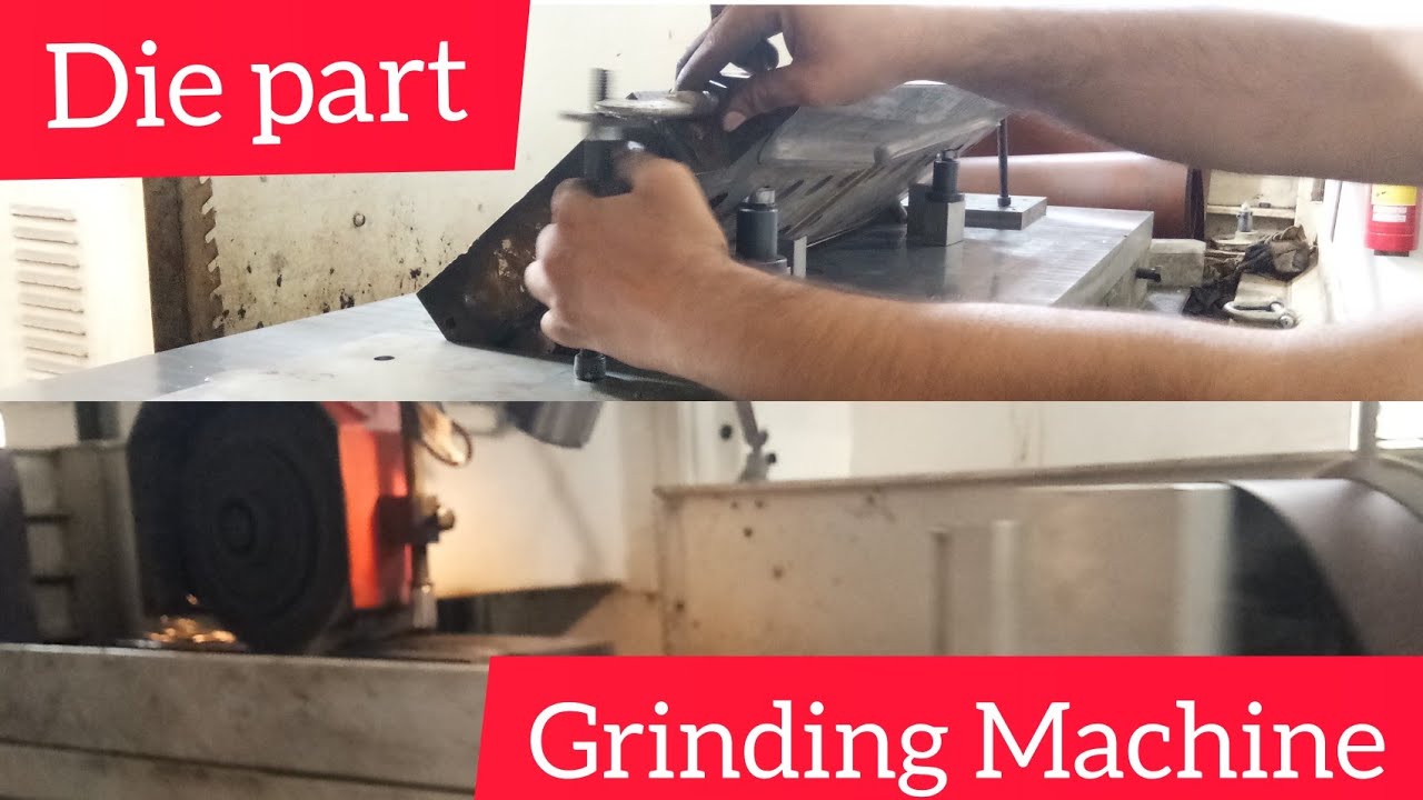 Grinding of heavy duty die @Titan of Technology 