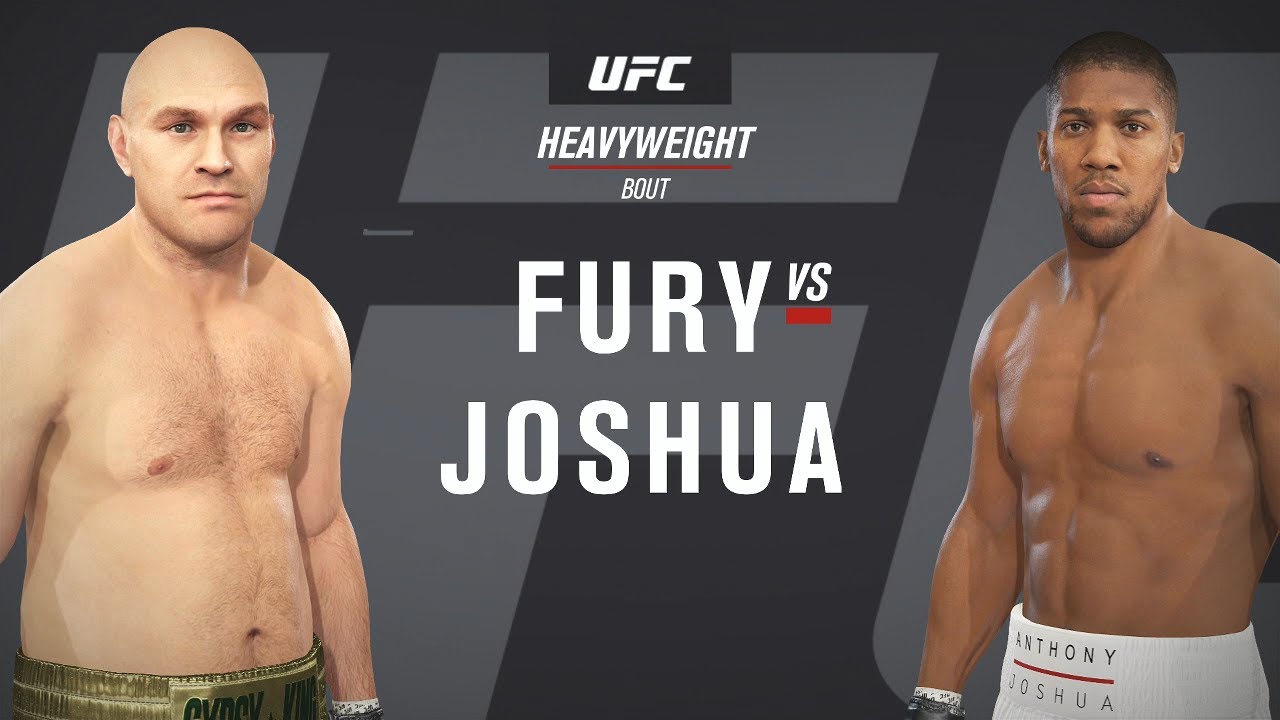 UFC 4 - Tyson Fury Vs Anthony Joshua UFC Heavyweight Bout Legendary PS4 Gameplay