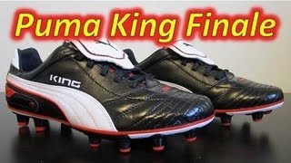 Puma King Finale Black/White/PUMA Red - UNBOXING - YouTube