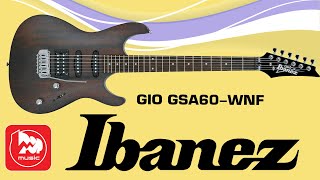 картинка: Электрогитара IBANEZ GIO GSA60-WNF (для любого стиля)