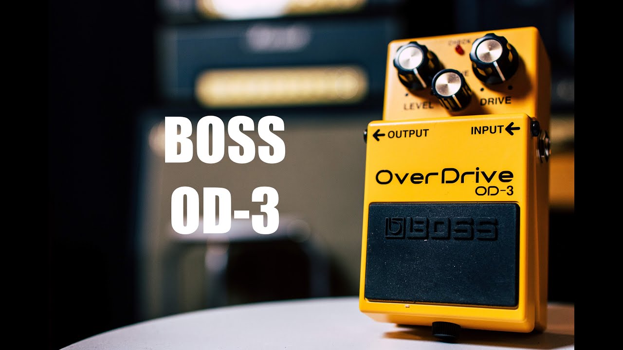 Boss OD-3 - A Great Sounding Overdrive Pedal?