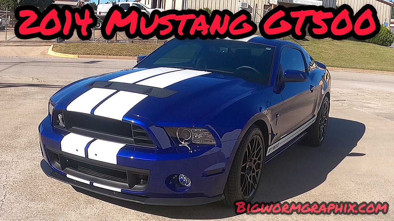 2014 Mustang GT500 Stripes