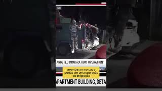 Operação chocante do ICE em Chicago deixa moradores em pânico no meio da noite