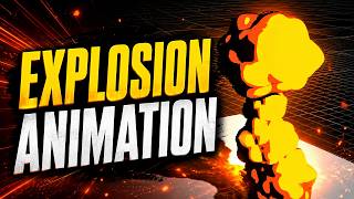 Geometry Nodes - Anime Style Explosion FX in Blender