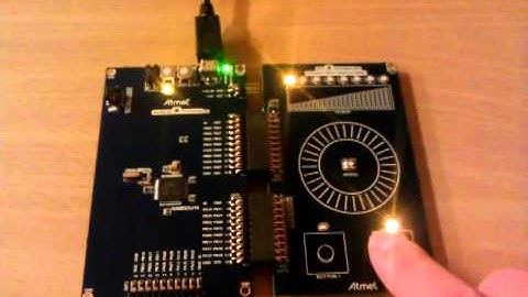 [LaBest FAE Team] Atmel SAMD20 XPLD QTouch Demo