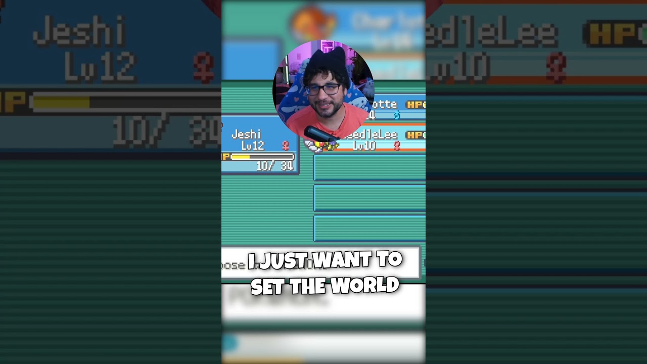 Brock Gym battle didn't go well #pokemon #pokemonfirered #joshwithapen