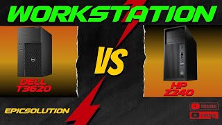 Hp Z240 Workstation  And Dell Precision T3610 Review  gaming editingworkstations entertainment