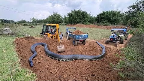 Jcb 3dx Backhoe Machine Mahindra Swaraj New Eicher Sonalika Tractor Over Loading Trolley Truck video