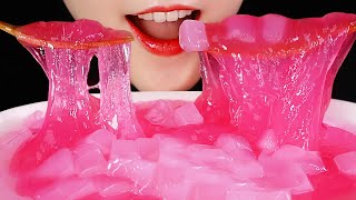 EDIBLE SLIME ASMR SLIME JELLY MUKBANG ASMR EDIBLE SLIME RECIPE 