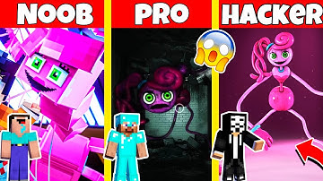 POPPY PLAYTIME CHAPTER 3 MOMMY LONG LEGS HOUSE BUILD CHALLENGE - NOOB vs PRO vs HACKER / Animation