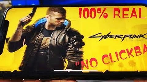 HOW TO DOWNLOAD CYBERPUNK 2077 ON ANDROID/IOS //NO CLICKBAIT//100% REAL//2D GAMERS