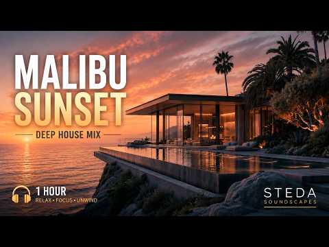 Malibu Sunset 🌅 Chill Sax Deep House & Lounge Music Mix 2026