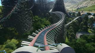 STEEL COBRA! A 325ft/98mph RMC Roller Coaster! POV