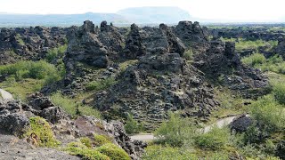 DIMMUBORGIR ("DARK CASTLES") ICELAND LAVA FIELD (4K)